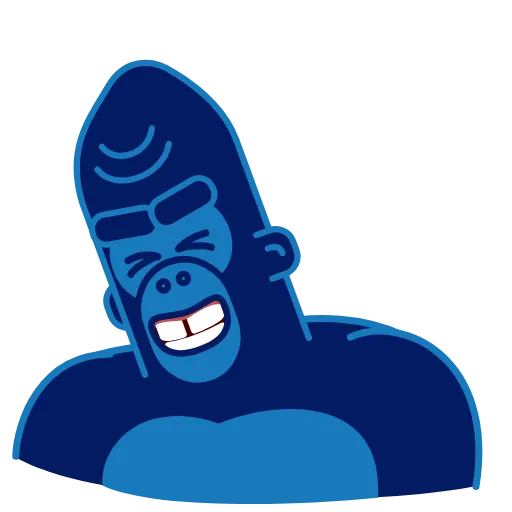 😆 Стикер «Harry Gorilla» для Telegram