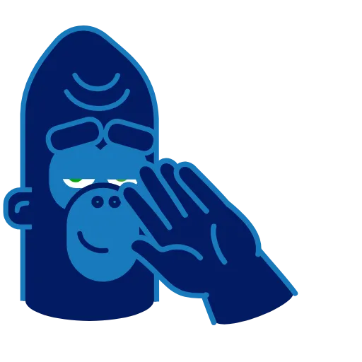 👋 Стикер «Harry Gorilla» для Telegram