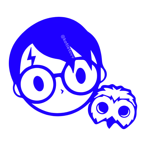 ⚡️ Эмодзи «Harry Potter Adaptive» для Telegram