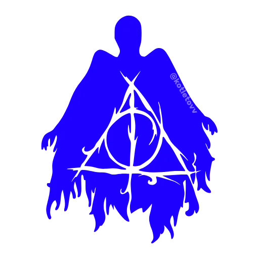 👻 Эмодзи «Harry Potter Adaptive» для Telegram