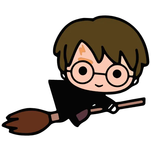 🧹 Эмодзи «Harry Potter» для Telegram