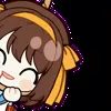 😵 Эмодзи «Haruhi Suzumiya» для Telegram