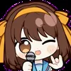🤘 Эмодзи «Haruhi Suzumiya» для Telegram