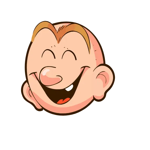 😁 Стикер «Hasan the Bald» для Telegram