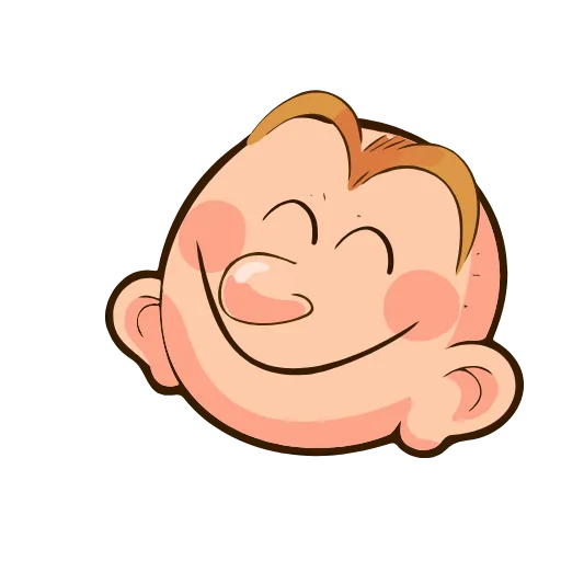 ☺️ Стикер «Hasan the Bald» для Telegram