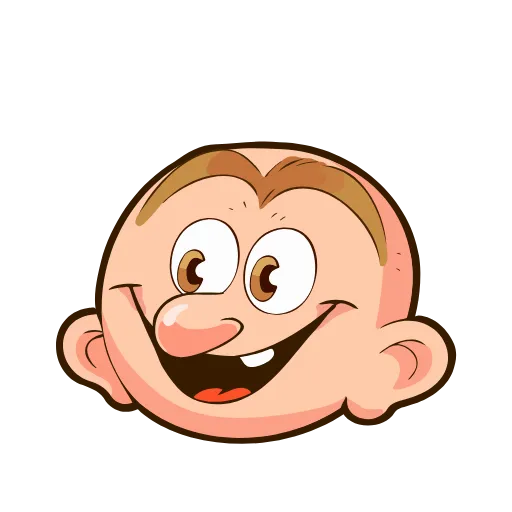 😃 Стикер «Hasan the Bald» для Telegram