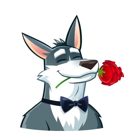 🌹 Стикер «Haskell» для Telegram