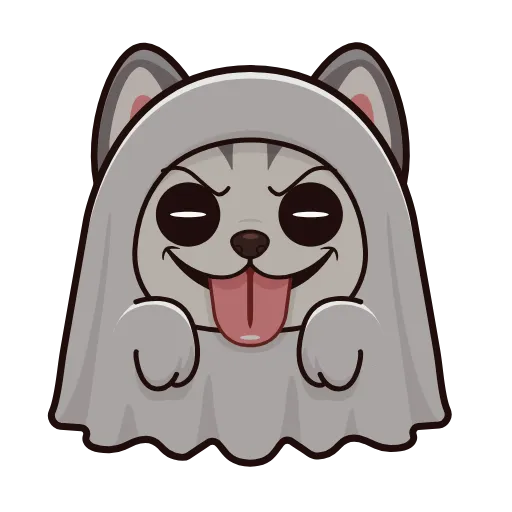 🤩 Эмодзи «Хаски» для Telegram
