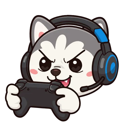 🤩 Эмодзи «Хаски» для Telegram