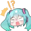 🤯 Эмодзи «Hatsune Miku» для Telegram