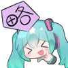 😝 Эмодзи «Hatsune Miku» для Telegram