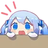 🫥 Эмодзи «Hatsune Miku» для Telegram