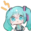 🥺 Эмодзи «Hatsune Miku» для Telegram