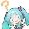 🤔 Эмодзи «Hatsune Miku» для Telegram