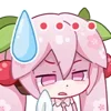 😅 Эмодзи «Hatsune Miku» для Telegram