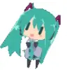 🙂 Эмодзи «[Miku] ˚₊· ͟͟͞͞➳❥ 𖥔 ݁» для Telegram