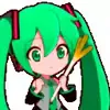 🙂 Эмодзи «[Miku] ˚₊· ͟͟͞͞➳❥ 𖥔 ݁» для Telegram