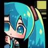 😳 Эмодзи «[Miku] ˚₊· ͟͟͞͞➳❥ 𖥔 ݁» для Telegram