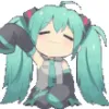 🙂 Эмодзи «[Miku] ˚₊· ͟͟͞͞➳❥ 𖥔 ݁» для Telegram