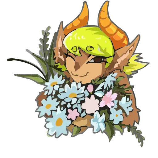 💐 Эмодзи «Хэйзел Нат» для Telegram