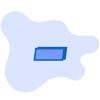 🤩 Эмодзи «Синие векторные буквы» для Telegram