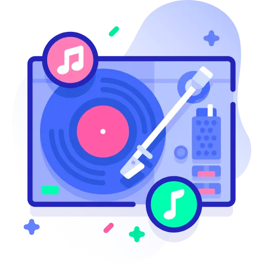 🤩 Эмодзи «Синие векторные буквы» для Telegram