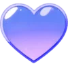 💙 Эмодзи «200 Hearts» для Telegram