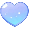💙 Эмодзи «200 Hearts» для Telegram