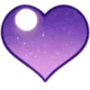 💜 Эмодзи «200 Hearts» для Telegram