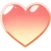 🧡 Эмодзи «200 Hearts» для Telegram