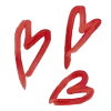 💕 Эмодзи «❤ Heart - сердечки» для Telegram