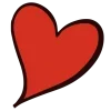 ❤️ Эмодзи «❤ Heart - сердечки» для Telegram