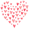 💗 Эмодзи «❤ Heart - сердечки» для Telegram