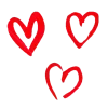 ❤️ Эмодзи «❤ Heart - сердечки» для Telegram
