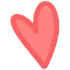 ❤️ Эмодзи «❤ Heart - сердечки» для Telegram