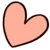 💗 Эмодзи «❤ Heart - сердечки» для Telegram