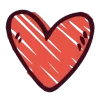 ❤️ Эмодзи «❤ Heart - сердечки» для Telegram