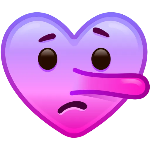 🤥 Эмодзи «Heart Emoji» для Telegram