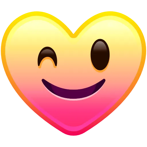 😉 Эмодзи «Heart Emoji» для Telegram