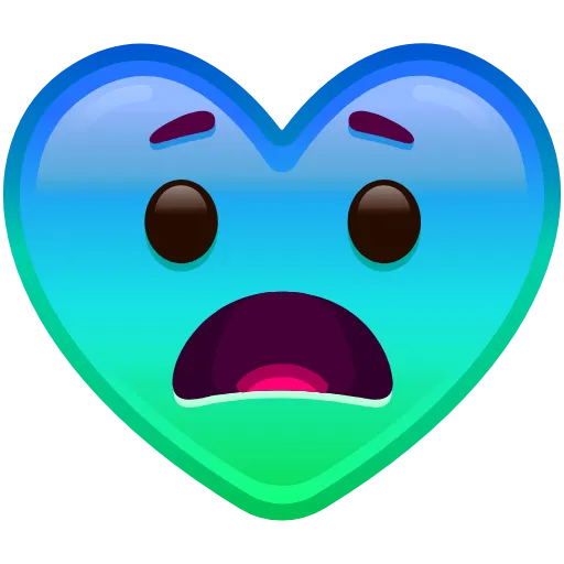 😨 Эмодзи «Heart Emoji» для Telegram
