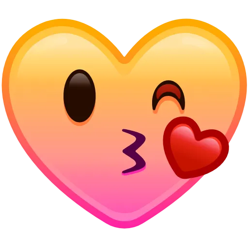 😘 Эмодзи «Heart Emoji» для Telegram