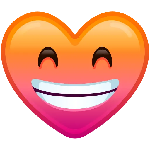 😁 Эмодзи «Heart Emoji» для Telegram