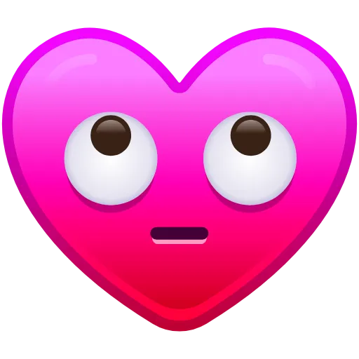 🙄 Эмодзи «Heart Emoji» для Telegram