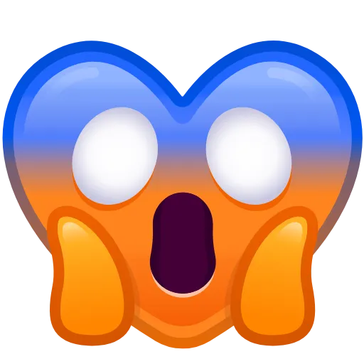 😱 Эмодзи «Heart Emoji» для Telegram