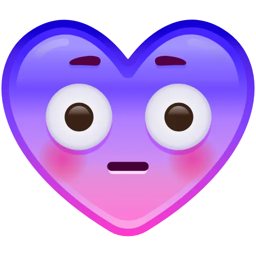 😳 Эмодзи «Heart Emoji» для Telegram