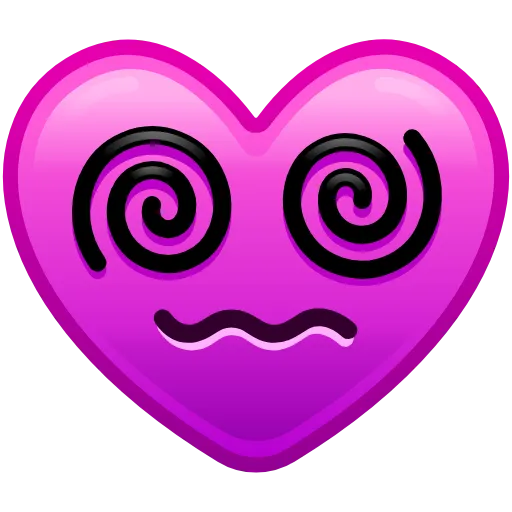 😵‍💫 Эмодзи «Heart Emoji» для Telegram