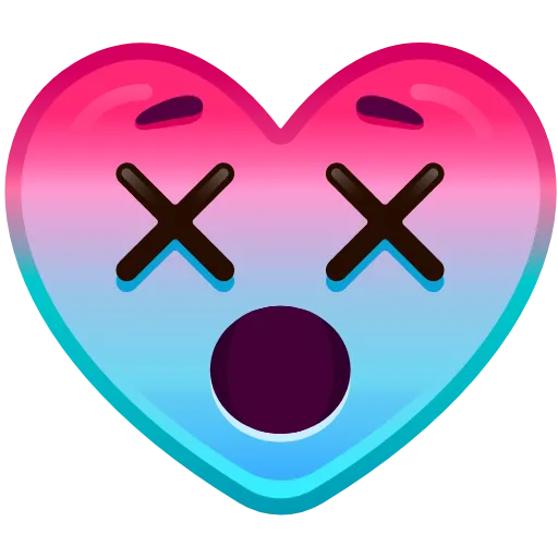 😵 Эмодзи «Heart Emoji» для Telegram