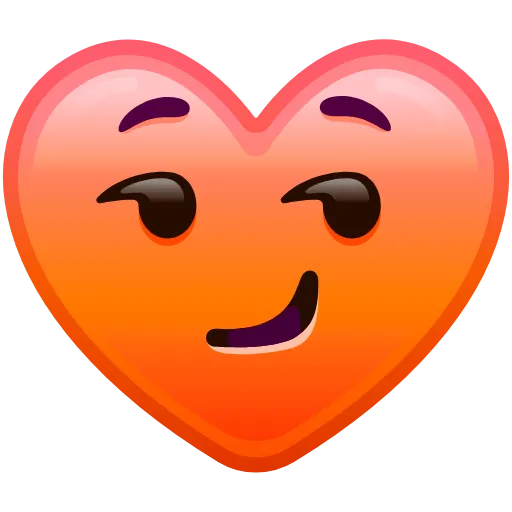 😏 Эмодзи «Heart Emoji» для Telegram