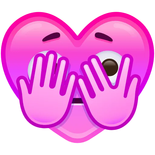 🫣 Эмодзи «Heart Emoji» для Telegram