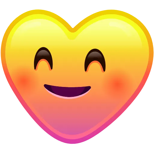 😊 Эмодзи «Heart Emoji» для Telegram